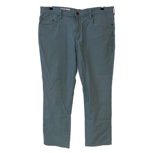 Onward Reserve Mens Classic Five Pocket Pant Straight Fit Stretch Blue 38x30